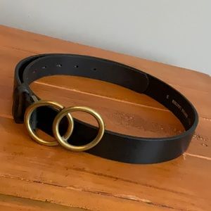Black Leather Belt